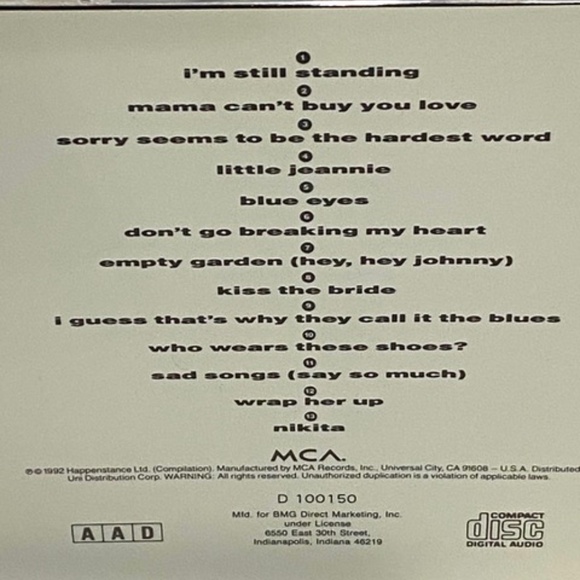 Final Price Rock Music 12 CDs Squier Elton John Supertramp Eagles Collins Queen+ - Picture 9 of 14